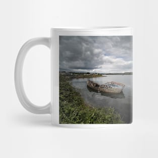 River Plym Wooden Hulk Boat Mug